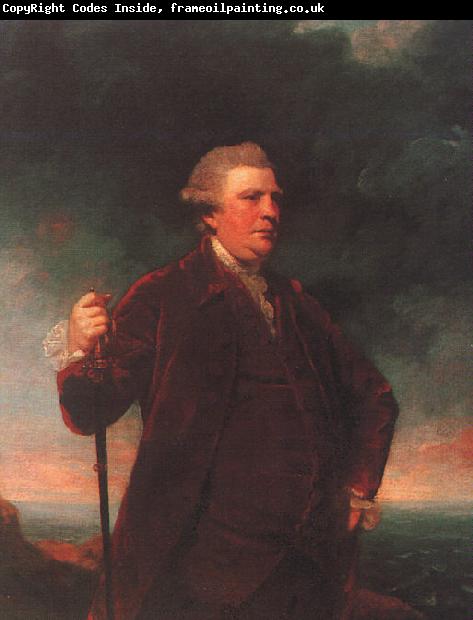Sir Joshua Reynolds Portrait of Admiral Viscount Keppel